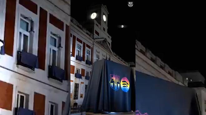 El Barça toma la Puerta del Sol